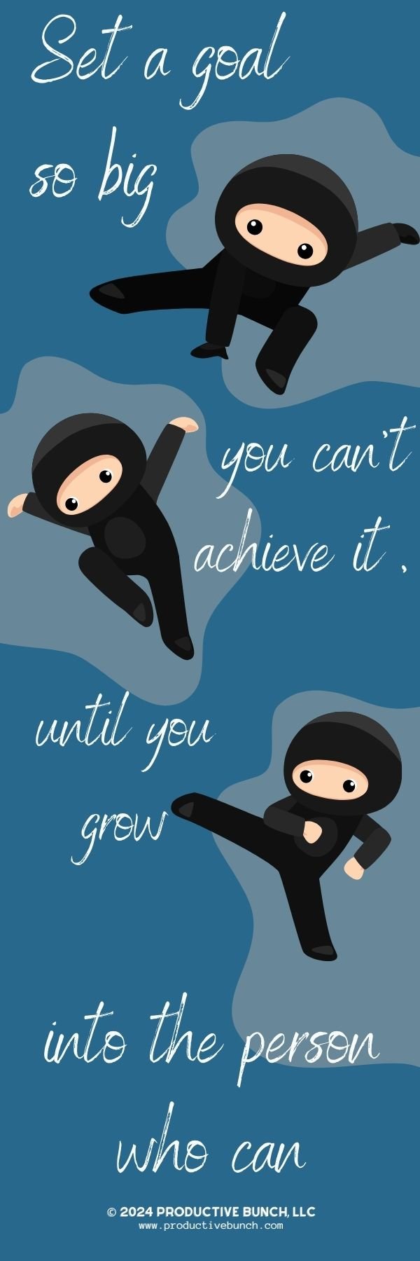 Ninja Growth Mindset Bookmark
